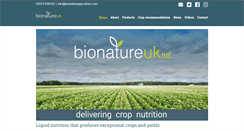 Desktop Screenshot of bionatureagriculture.com